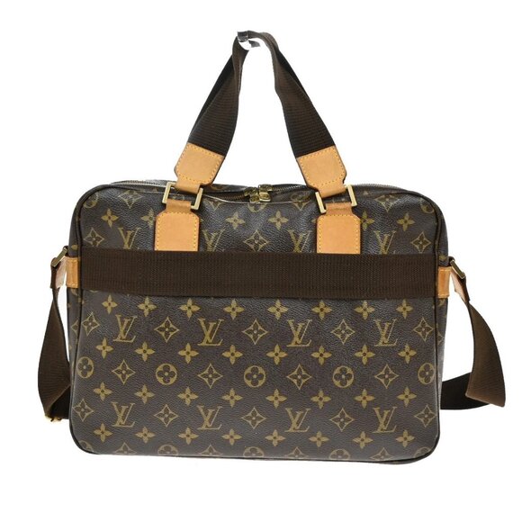 LOUIS VUITTON Sac Bosphore 2way Hand Bag Monogram Leather Brown M40043 54KB415 - Picture 3 of 15